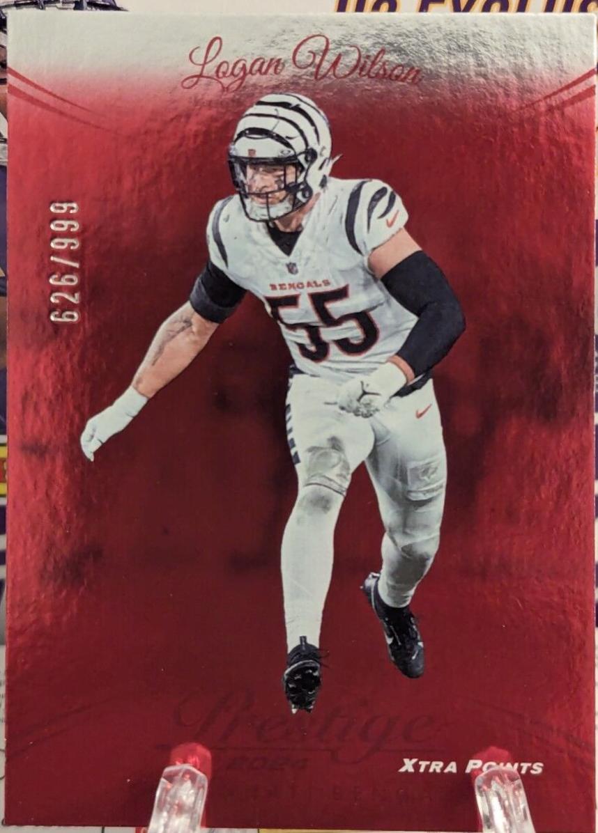 Logan Wilson [Red Xtra Points] #61 Prices | 2024 Panini Prestige ...