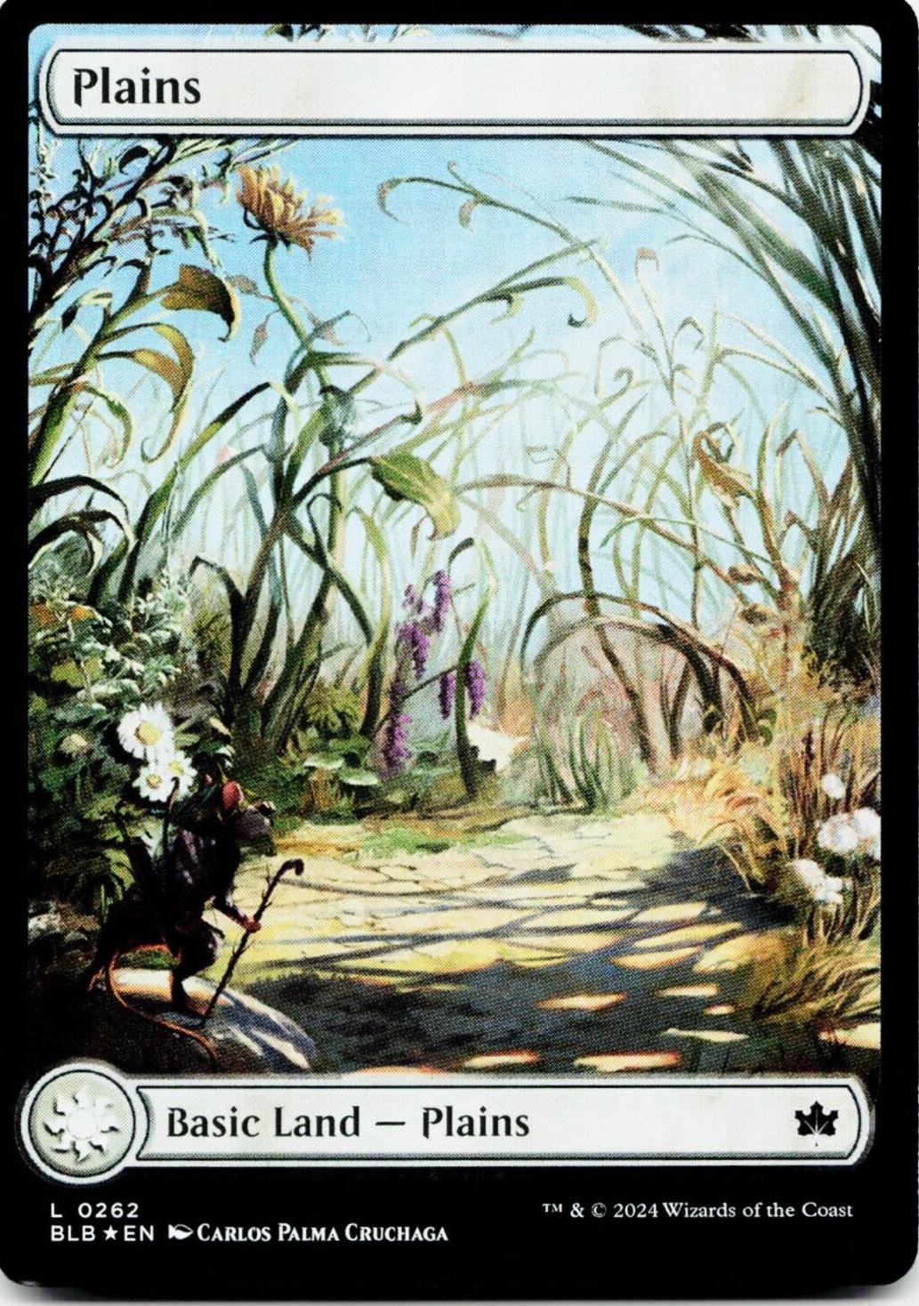 Plains #262 Magic Bloomburrow