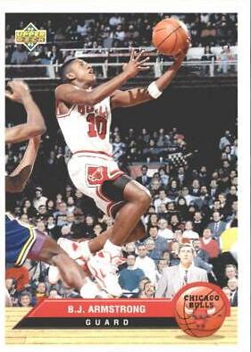 B.J. Armstrong #CH1 Basketball Cards 1992 Upper Deck McDonald's