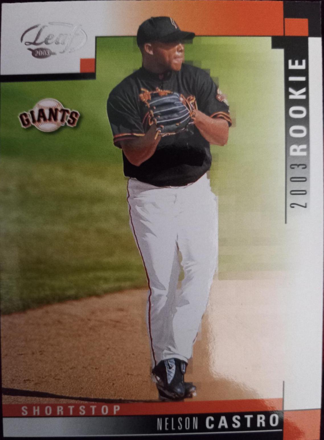 Nelson Castro #296 Baseball Cards 2003 Leaf
