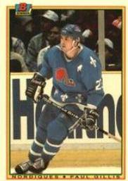Paul Gillis #165 Hockey Cards 1990 Bowman