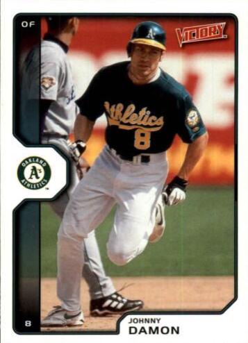Johnny Damon #23 Baseball Cards 2002 Upper Deck Victory