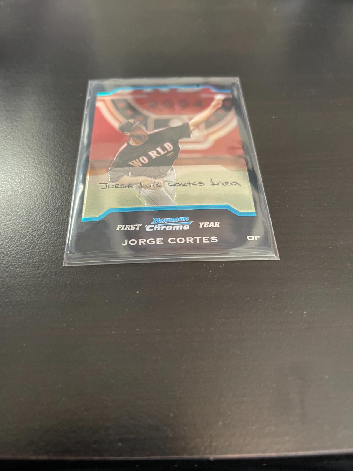 Jorge Cortes #BDP142 Baseball Cards 2004 Bowman Chrome Draft Picks