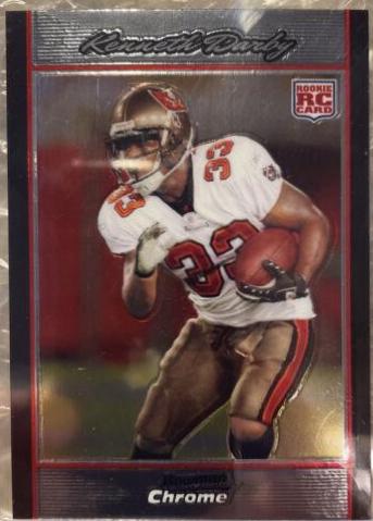 Kenneth Darby #BC100 Football Cards 2007 Bowman Chrome