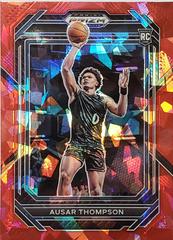 Ausar Thompson [Red Ice] #17 Basketball Cards 2023 Panini Prizm Draft Picks Prices
