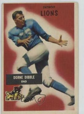 Dorne Dibble #4 Football Cards 1955 Bowman