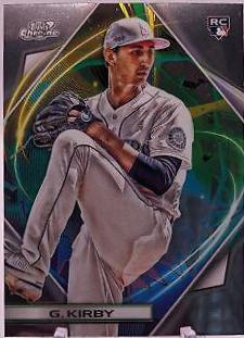 George Kirby #161 Baseball Cards 2022 Topps Cosmic Chrome