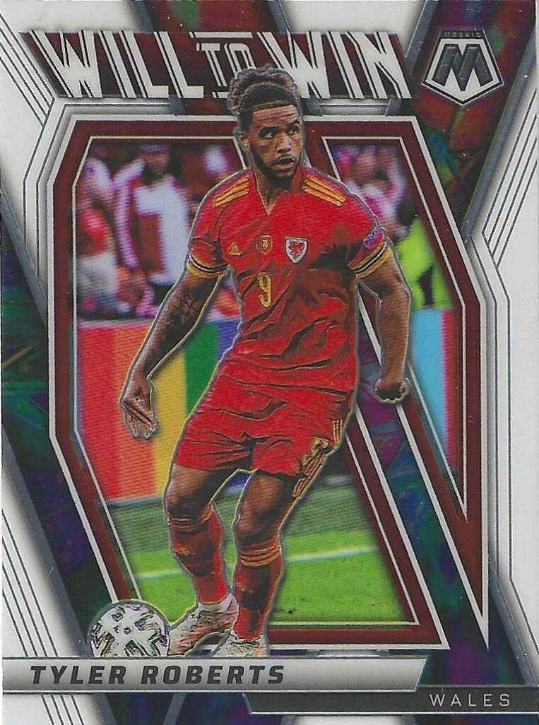 Tyler Roberts #5 Soccer Cards 2021 Panini Mosaic Road to FIFA World Cup Will to Win