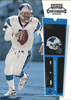 Steve Beuerlein #15 Football Cards 2000 Playoff Contenders