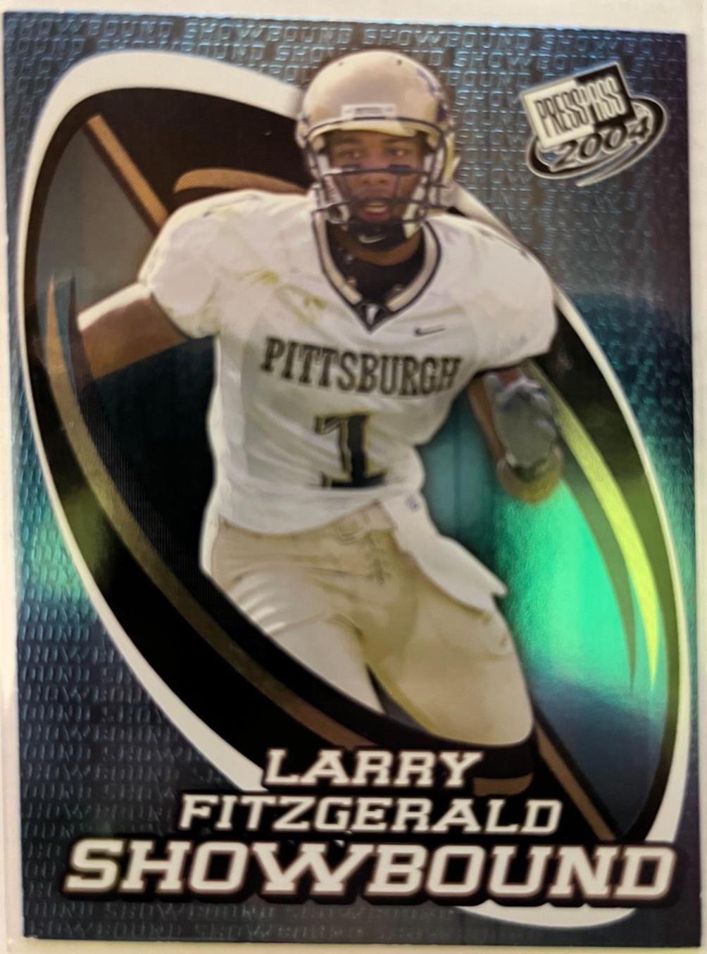 Larry Fitzgerald #2 Football Cards 2004 Press Pass Showbound
