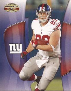 Kevin Boss #50 Football Cards 2009 Panini Donruss Gridiron Gear