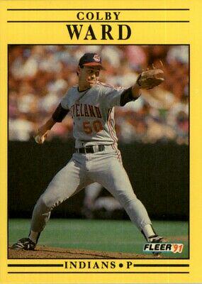 Colby Ward #382 Baseball Cards 1991 Fleer