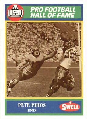 Pete Pihos #48 Football Cards 1990 Swell Greats