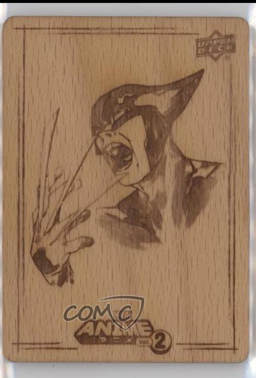 Wolverine #WH-2 Marvel 2023 Upper Deck Anime Volume 2 Woodblock Echo