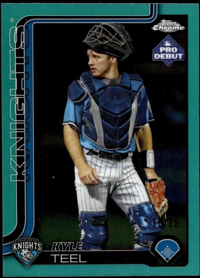 Kyle Teel [Aqua Refractor] #PDC-185