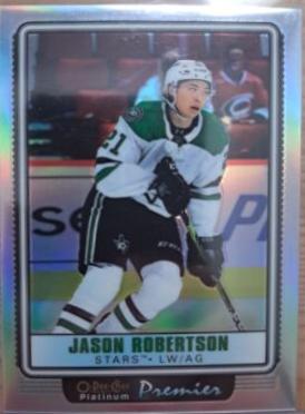 Jason Robertson #OP29 Hockey Cards 2021 O-Pee-Chee Platinum Premier