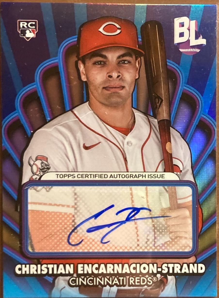 Christian Encarnacion-Strand #OAA-CE Baseball Cards 2024 Topps Big League Baseball Opening Act Autograph