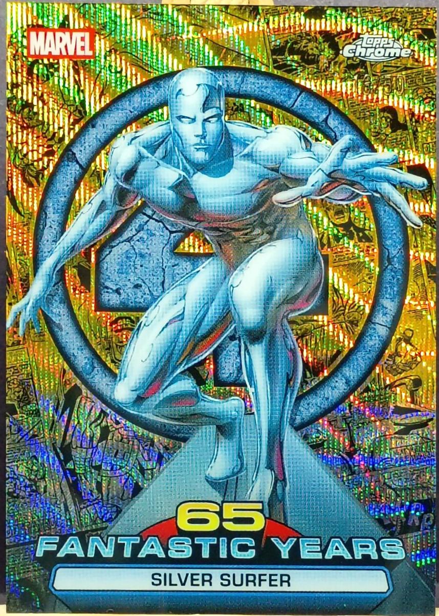 Silver Surfer [Gold Wave] #FY-07 Prices | Marvel 2026 Topps Chrome