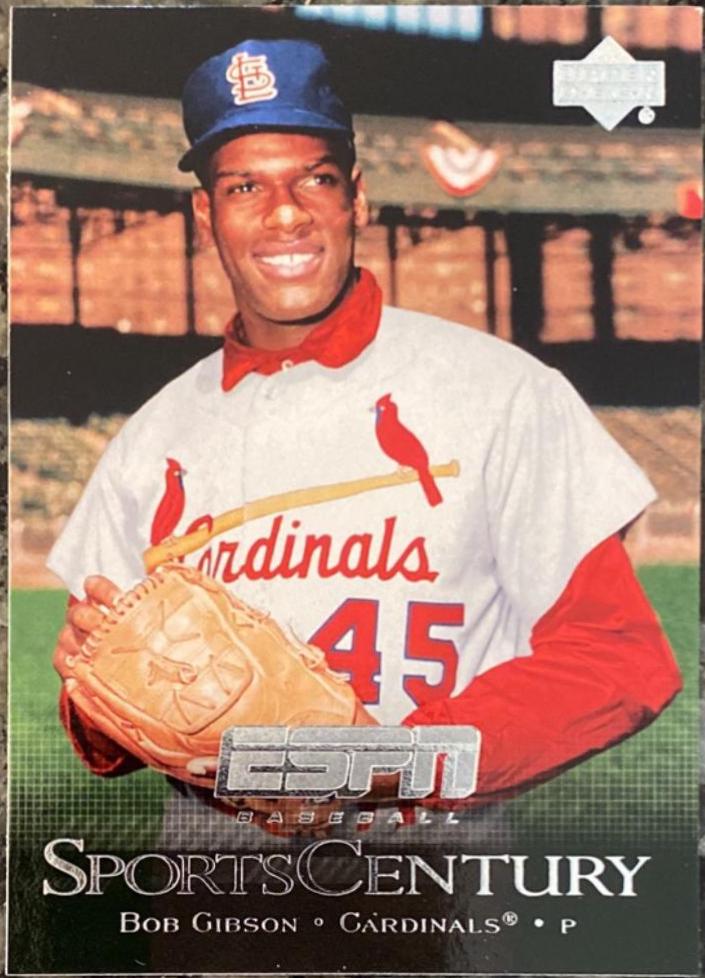 Bob Gibson #SC-11 Baseball Cards 2005 Upper Deck ESPN Sports Century