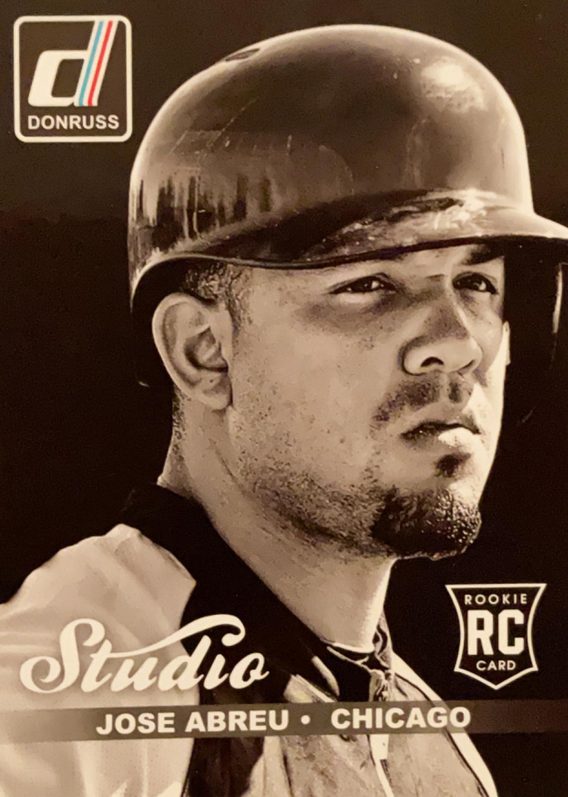 Jose Abreu #11 Baseball Cards 2014 Donruss Studio
