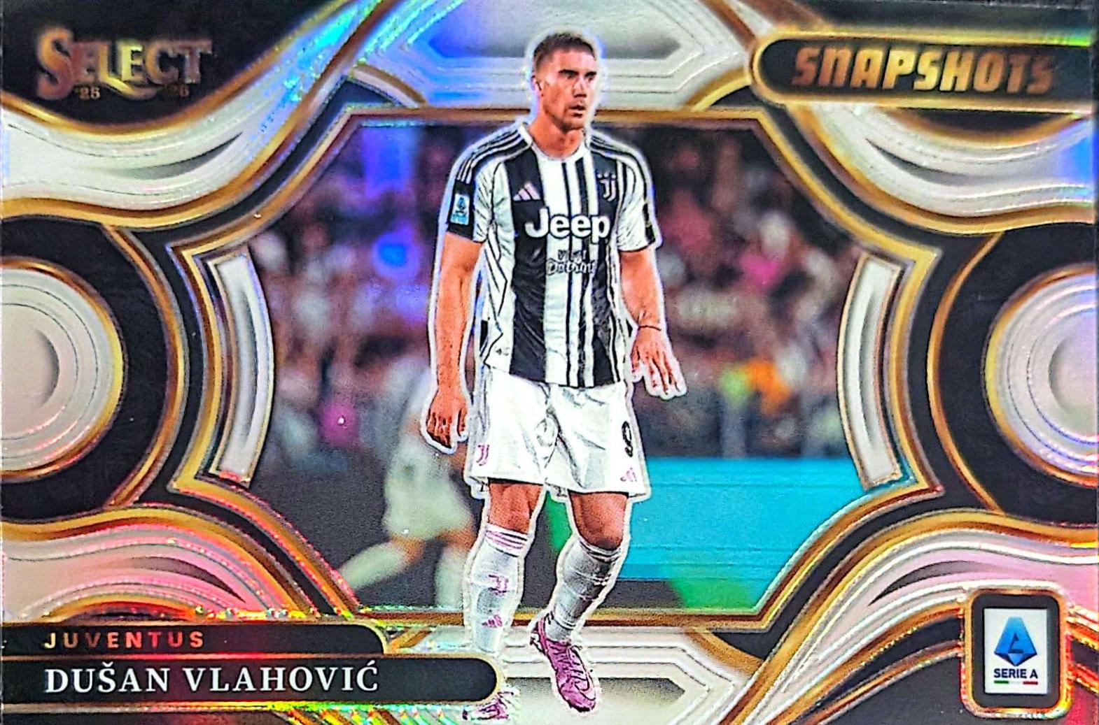 Dusan Vlahovic #8 2025 Panini Select Serie A Snapshots