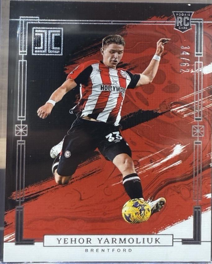 Yehor Yarmoliuk #21 2023 Panini Impeccable Premier League