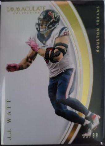 J.J. Watt #15 Football Cards 2016 Panini Immaculate