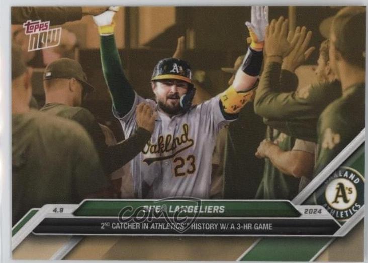 Shea Langeliers #ODB3 2024 Topps Now Road To Opening Day Bonus Baseball
