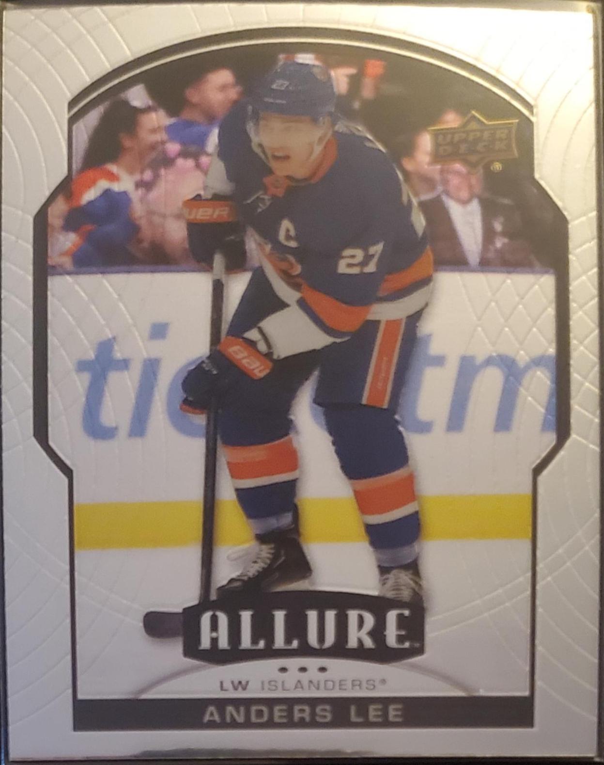 Anders Lee #33 2020-21 Upper Deck Allure Hockey