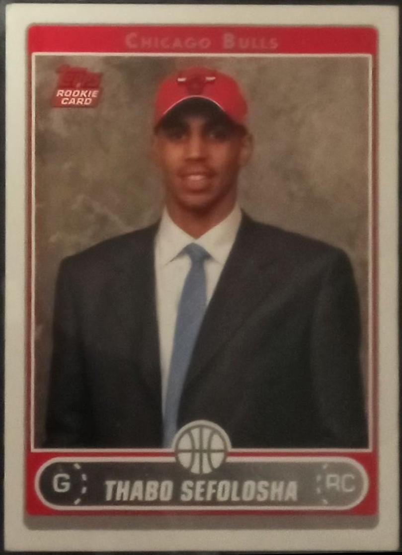 Thabo Sefolosha #257 Basketball Cards 2006 Topps