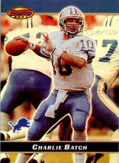 Charlie Batch #5 Football Cards 2000 Bowman's Best
