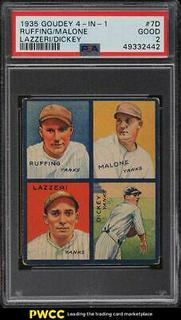 Dickey, Lazzeri, Malone, Ruffing