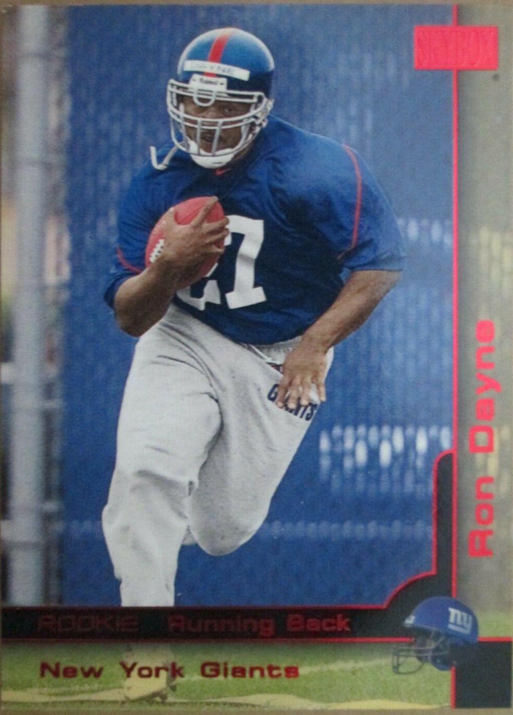 Ron Dayne #206 Football Cards 2000 Skybox