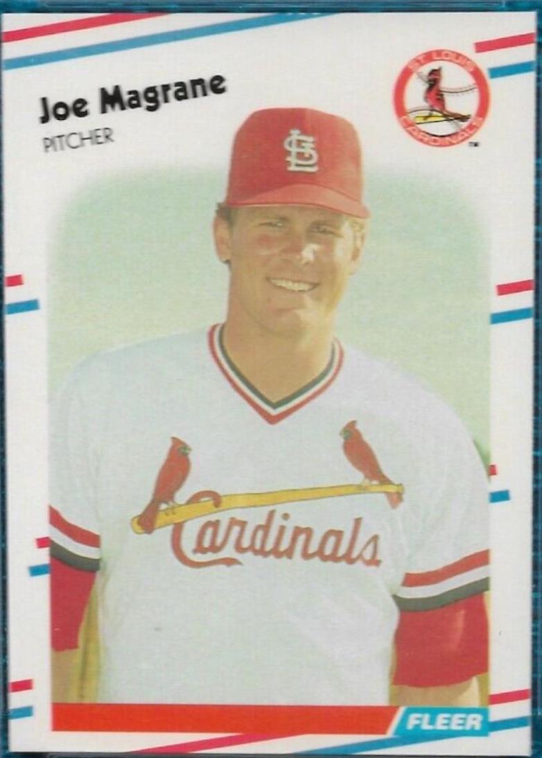 Joe Magrane #40 Baseball Cards 1988 Fleer Glossy