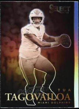 Tua Tagovailoa #AS-15 Football Cards 2021 Panini Select Artistic Selections