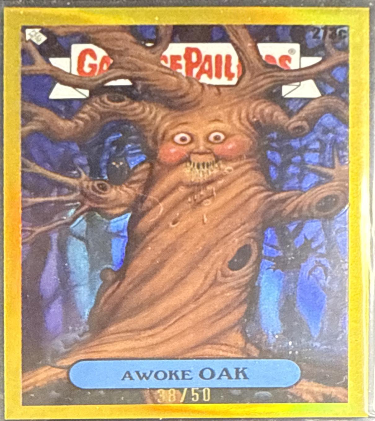Awoke OAK [Gold Refractor] #273c Prices | 2024 Garbage Pail Kids Chrome ...