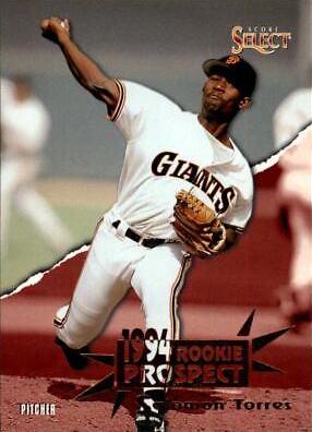 Salomon Torres #182 Baseball Cards 1994 Select