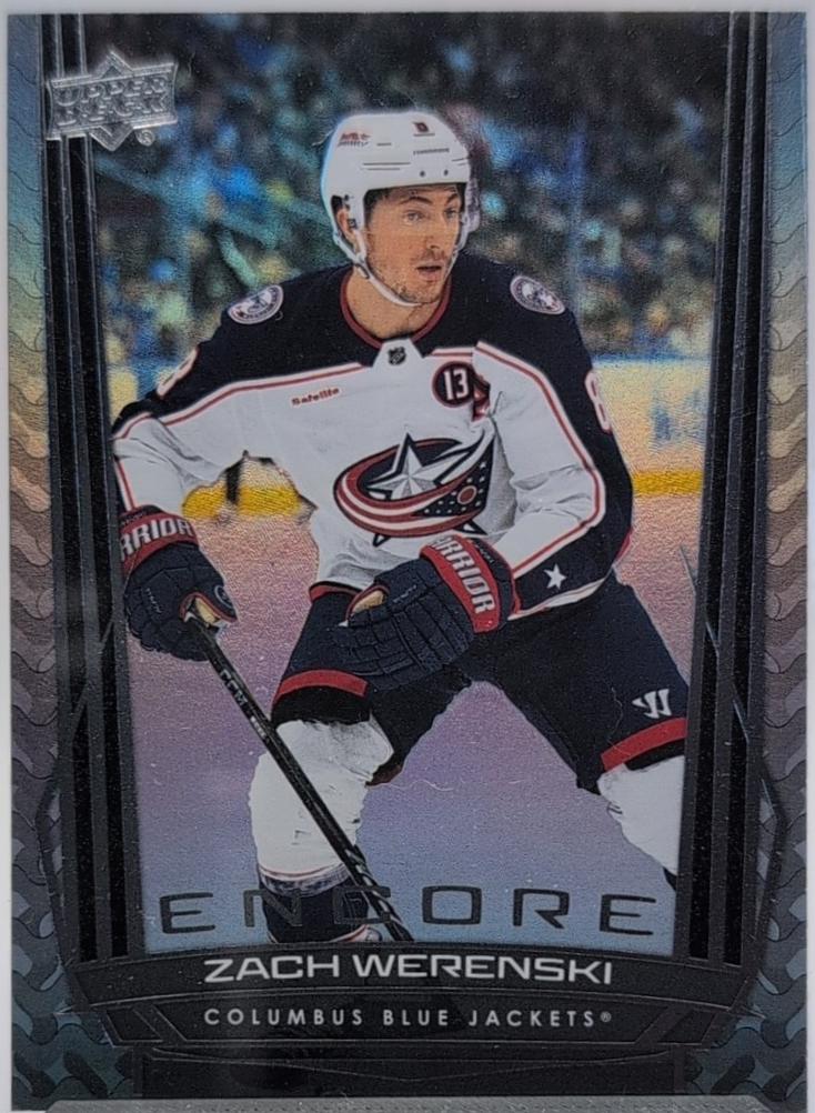 Zach Werenski #E-34 2025-26 Upper Deck Hockey Encore