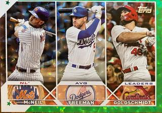 Paul Goldschmidt, Freddie Freeman, Jeff McNeil