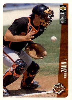 Greg Zaun #51 Baseball Cards 1996 Collector's Choice
