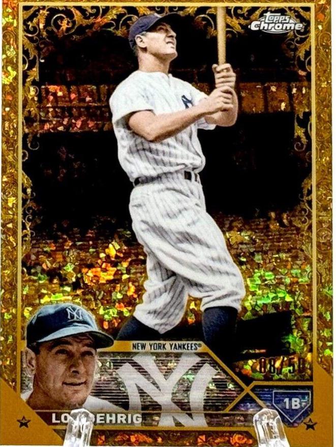 Lou Gehrig [Mini Diamond Gold] #121
