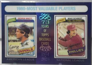 George Brett / Mike Schmidt