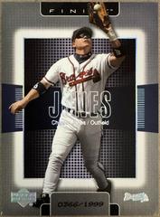 Chipper Jones #12 Baseball Cards 2003 Upper Deck Finite Prices