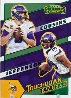 Justin Jefferson, Kirk Cousins