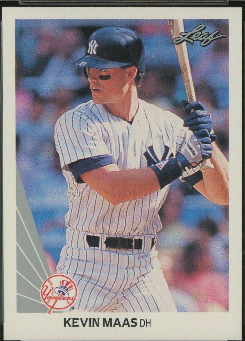 Kevin Maas #446 Baseball Cards 1990 Leaf