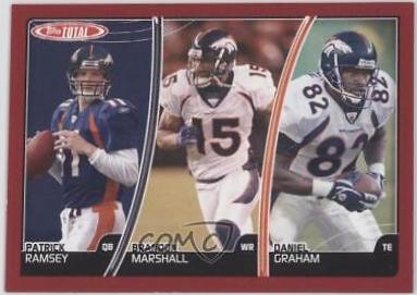 Brandon Marshall, Daniel Graham, Patrick Ramsey [Red] #379