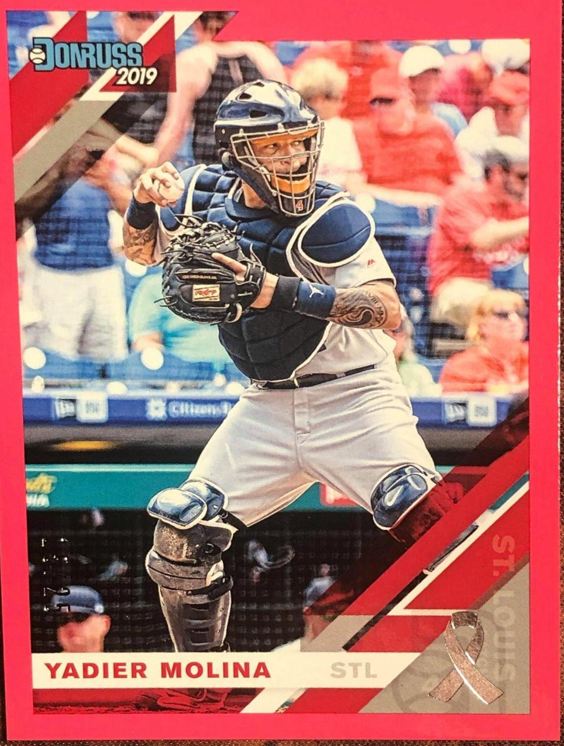 Yadier Molina #81 2019 Panini Donruss Baseball