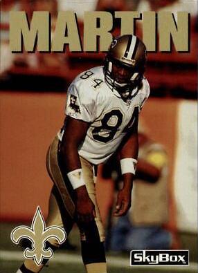 Eric Martin #9 Football Cards 1992 Skybox Impact