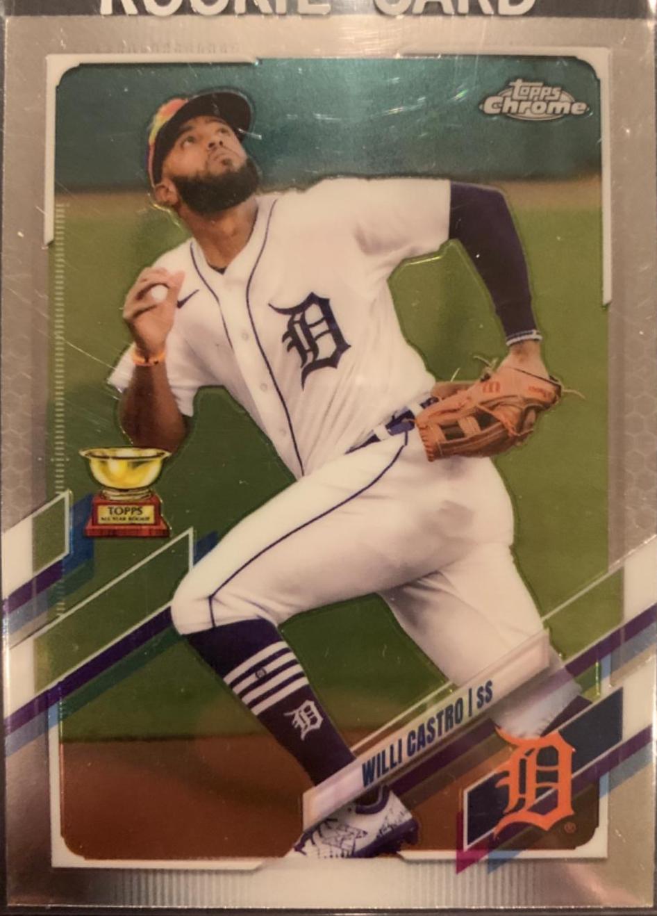 Willi Castro #22 Baseball Cards 2021 Topps Chrome