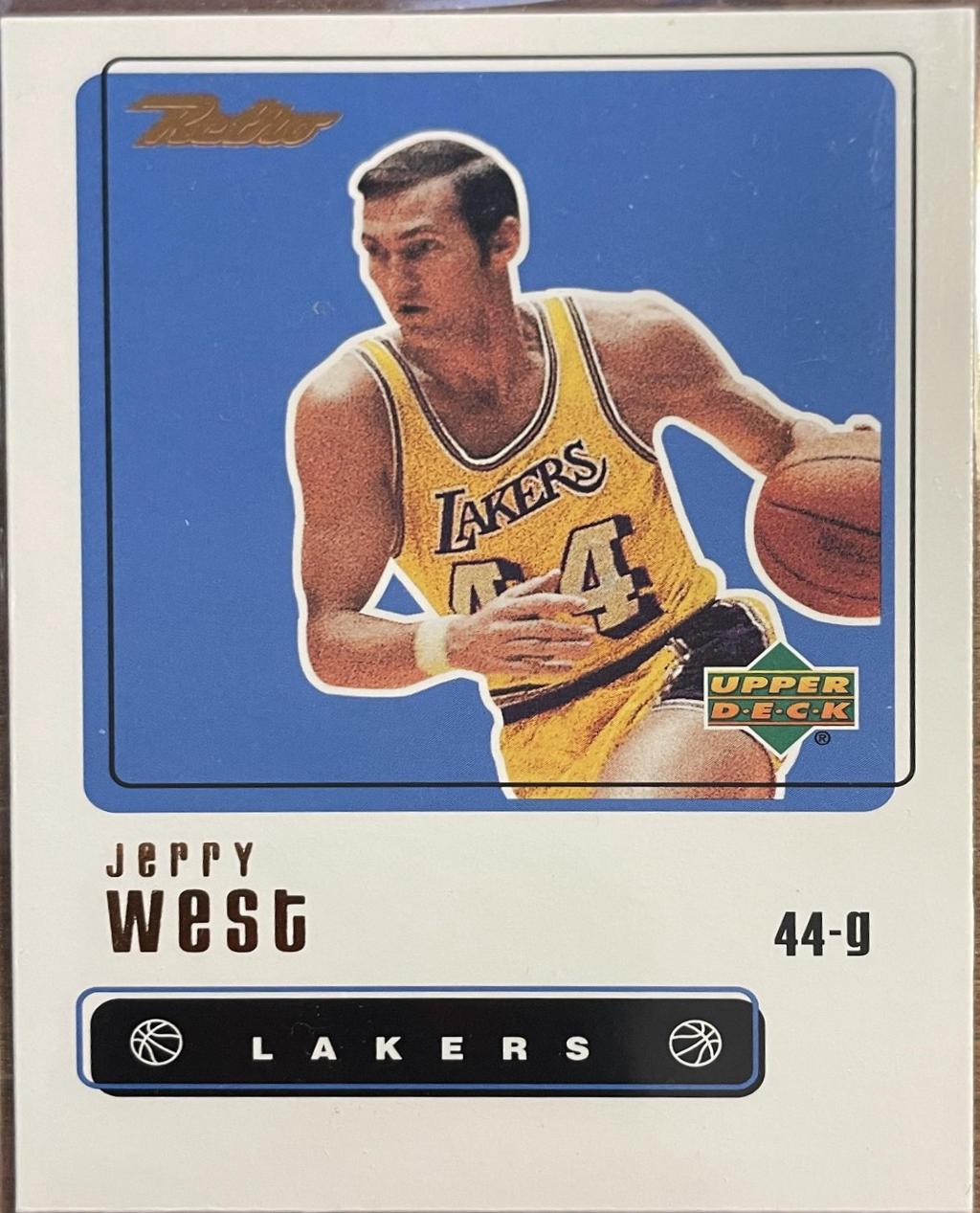 Jerry West #75 1999-00 Upper Deck Retro Basketball